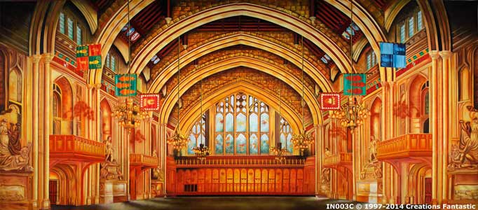 Backdrop IN 003C Gothic Cathedral Interior C