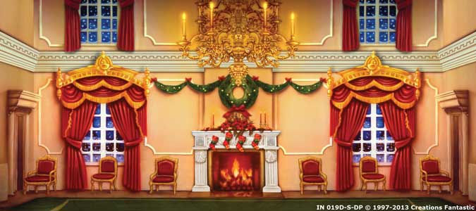 Backdrop IN019D-S-DP Victorian Parlour Interior 1D