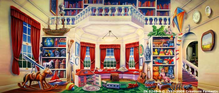 Backdrop IN 024B-S Toy Room B