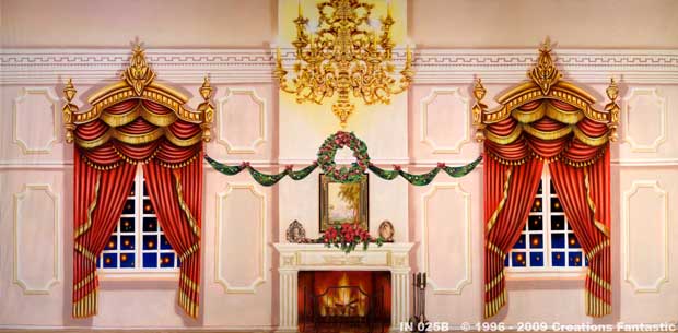 Backdrop IN025B Victorian Parlour Interior 2B