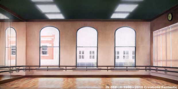 Backdrop IN 052 Dance Studio Interior