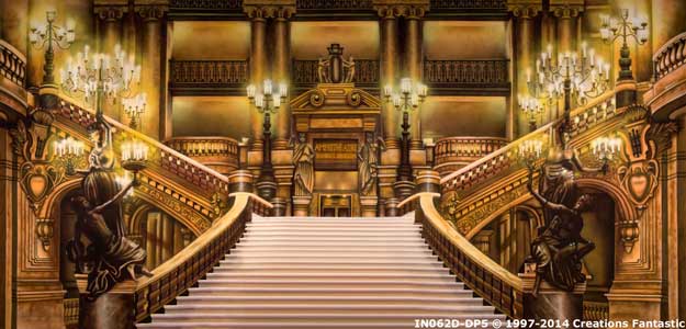 Backdrop IN 062D-DP5 Paris Opera Staircase D