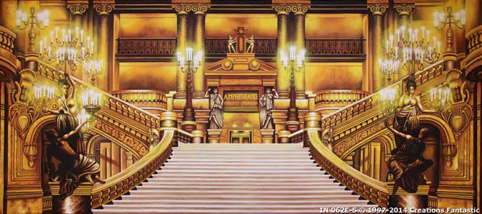 Backdrop IN 062E-S Paris Opera Staircase E