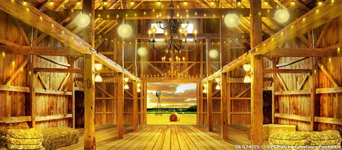 Backdrop IN074-SS Party Barn 2