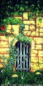 Backdrop ME 014 Medieval Castle Wall Panel 4