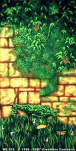 Backdrop ME 015 Medieval Castle Wall Panel 5