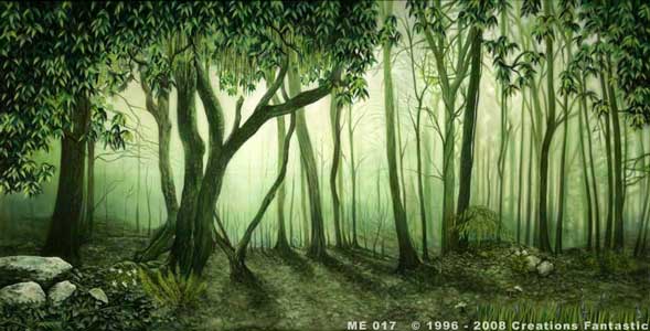 Backdrop ME017 Medieval Forest 4