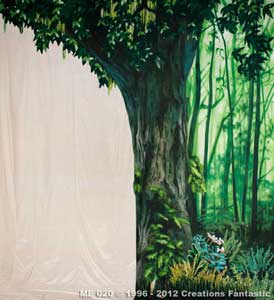 Backdrop ME020 Medieval Forest Cut Leg 2