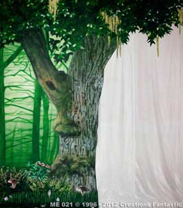 Backdrop ME021 Medieval Forest Cut Leg 3