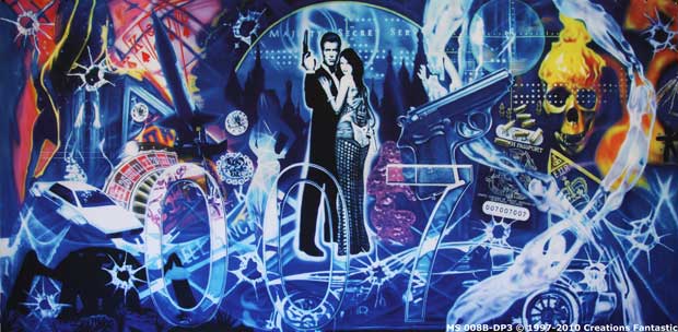 Backdrop MS008B-DP3 James Bond 2B