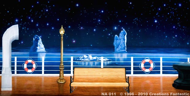 Backdrop NA011 Titanic Deck 1