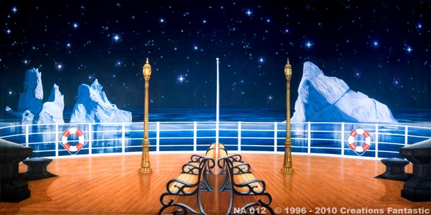 Backdrop NA012 Titanic Deck 2