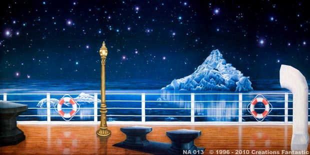 Backdrop NA013 Titanic Deck 3