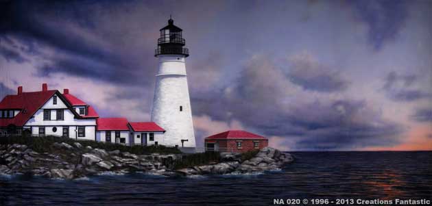 Backdrop NA020 Lighthouse