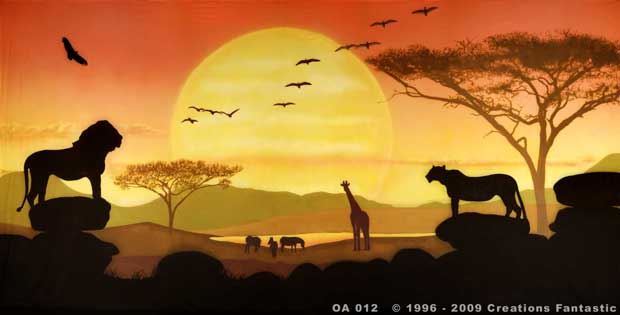Backdrop OA 012 Savannah Sunset 4