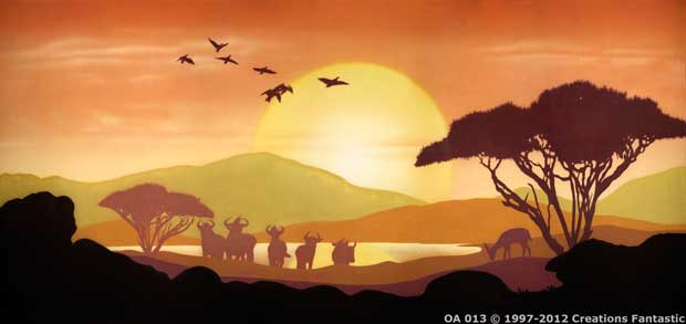 Backdrop OA 013 Savannah Sunset 5