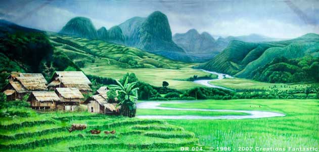 Backdrop OR004 Paddyfields 1