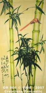 Backdrop OR006 Oriental Bamboo Panel 1