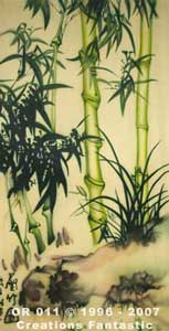 Backdrop OR011 Oriental Bamboo Panel 6