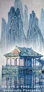 Backdrop OR016 Oriental Panel 2