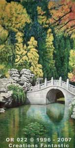 Backdrop OR022 Oriental Panel 8
