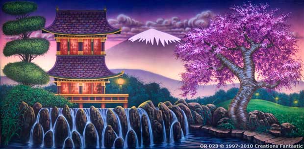 Backdrop OR023 Oriental Landscape 1