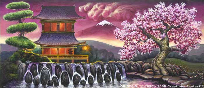 Backdrop OR023-S Oriental Landscape 1