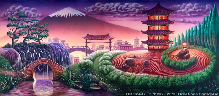 Backdrop OR024-S Oriental Landscape 2
