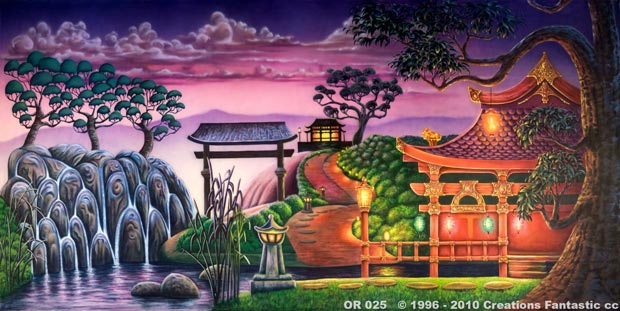 Backdrop OR025 Oriental Landscape 3