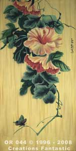 Backdrop OR044 Oriental Flower Panel 4