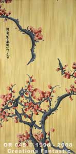 Backdrop OR045 Oriental Flower Panel 5