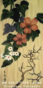 Backdrop OR048 Oriental Flower Panel 8