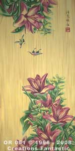 Backdrop OR051 Oriental Flower Panel 11