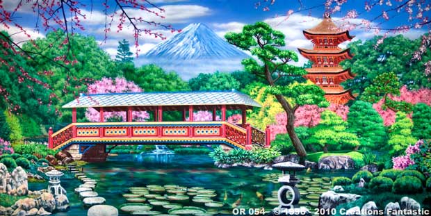 Backdrop OR 054 Japanese Garden 1