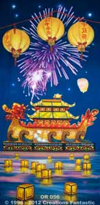 Backdrop OR056 Oriental Celebration Panel 2