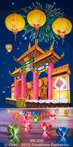Backdrop OR059 Oriental Celebration Panel 5