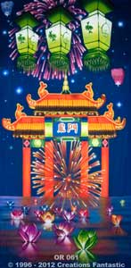 Backdrop OR061 Oriental Celebration Panel 7