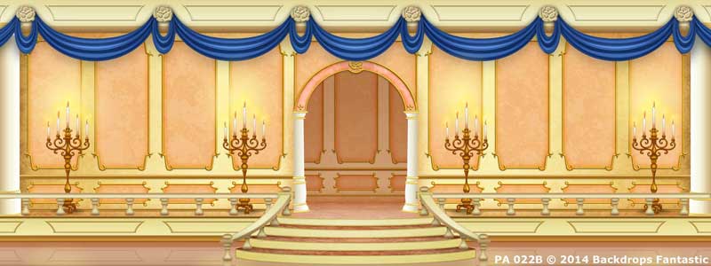 Backdrop PA 022B Princess Ballroom 1B