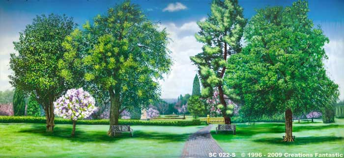 Backdrop SC 022-S Park Landscape 2