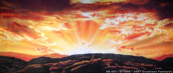 Backdrop SK007-S Sunset Sky 2