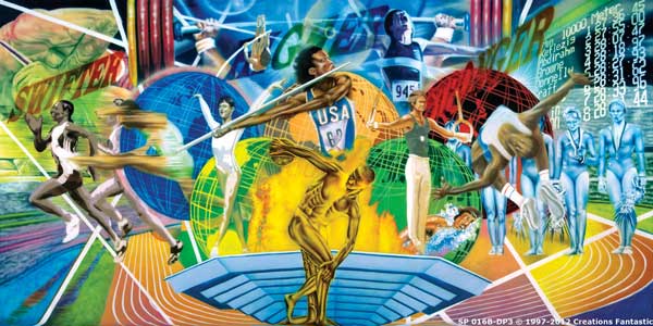 Backdrop SP016B-DP3 Olympics 1B