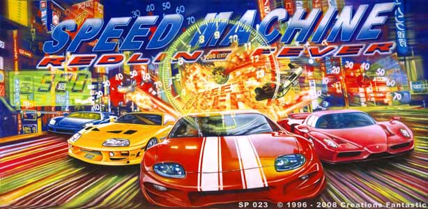 Backdrop SP023 Speed Machine