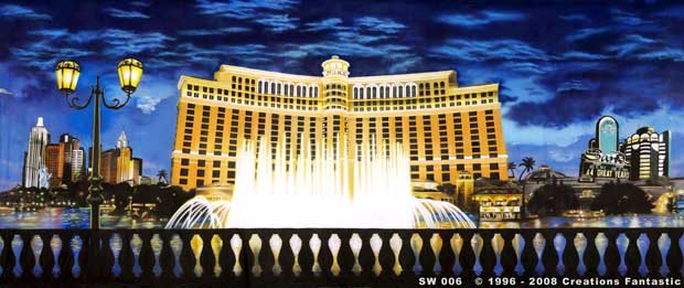 Backdrop SW006 Las Vegas Strip 1 - Bellagio