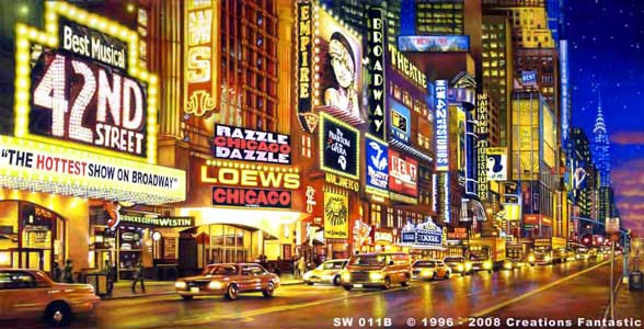 Backdrop SW011B  42nd St - 1B