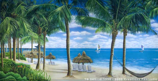 Backdrop TB 041 Key West Beach 2