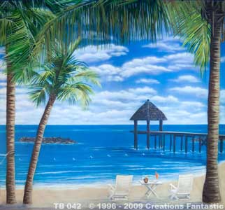 Backdrop TB 042 Key West Beach 3