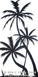 Backdrop TB 054 Palm Tree Panel 13