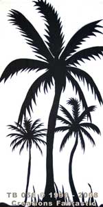 Backdrop TB 058 Palm Tree Panel 17