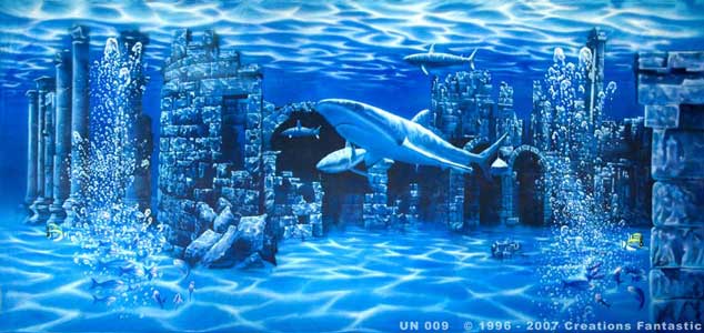 Backdrop UN009 Undersea Ruins