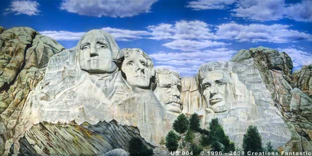 Backdrop US 004 Mt Rushmore
